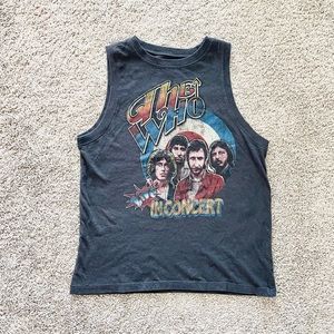 Vintage The Who Concert Tank Top